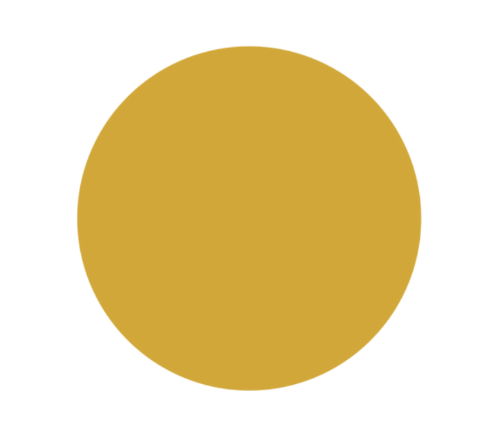 Gravurronde Gold selbstklebend - Gold / 25 mm