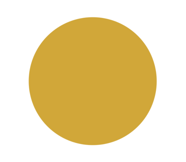 Gravurronde Gold selbstklebend - Gold / 25 mm