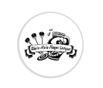 Glas Pokal 8808 Blau Schild & Emblem - Transparent Blau / 20.5 cm