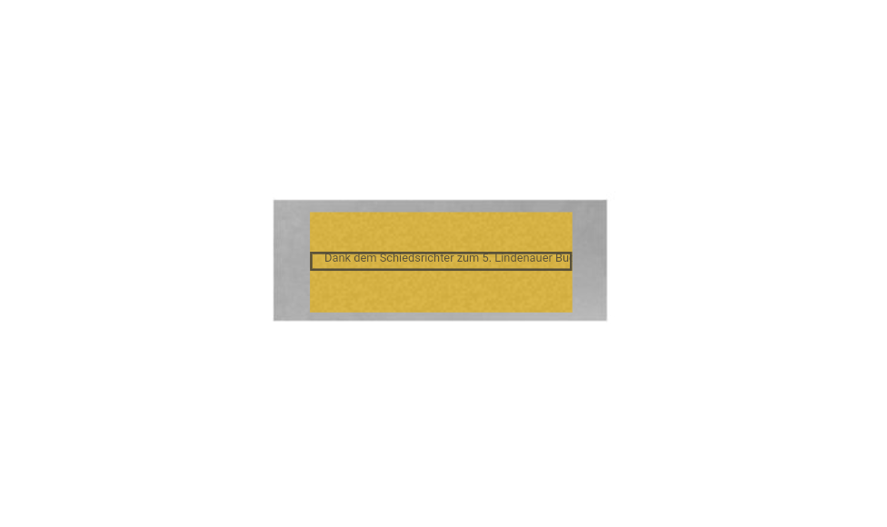 Glas Pokal Schiedsrichter FG075 - 17 cm / Transparent Schwarz