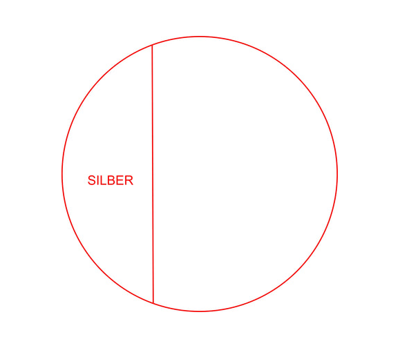 Glas Pokal 171-5 Lasergravur - Silber / 19 cm / Laser-Gravur