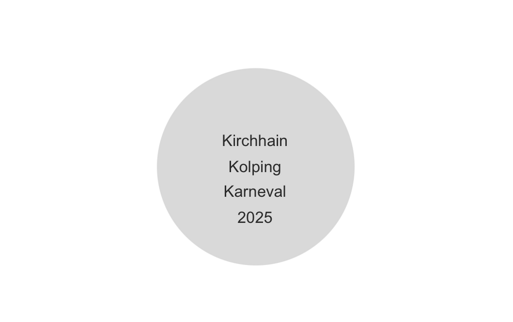 Karnevals Medaille M9165 Ø 50mm - 50 mm / Silber