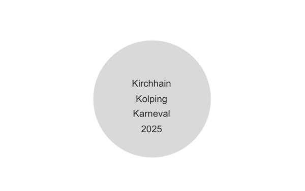 Karnevals Medaille M9165 Ø 50mm - 50 mm / Silber