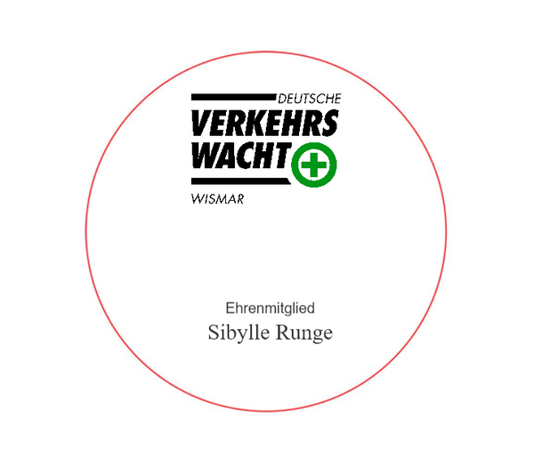 Glasmedaille 84265.99 Ø 70mm - Glas Transparent / 70 mm / Lasergravur