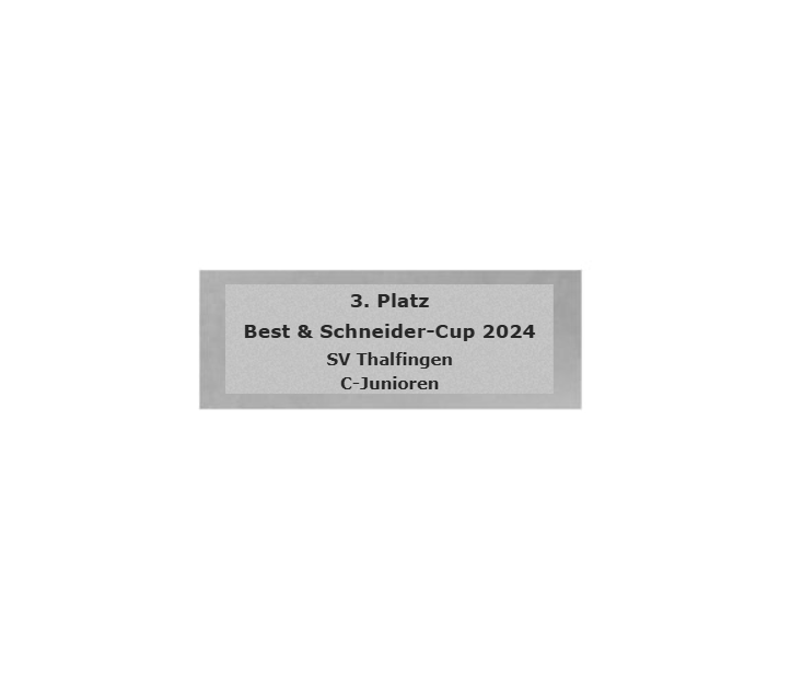 Fußball Pokal 3735x - Silber Gold / 30 cm