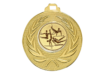 Medaille 098L Ø 50 mm - Gold / 50 mm