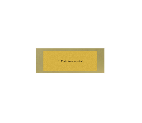 Glas Pokal Dart FG011 - 19 cm / Transparent Schwarz