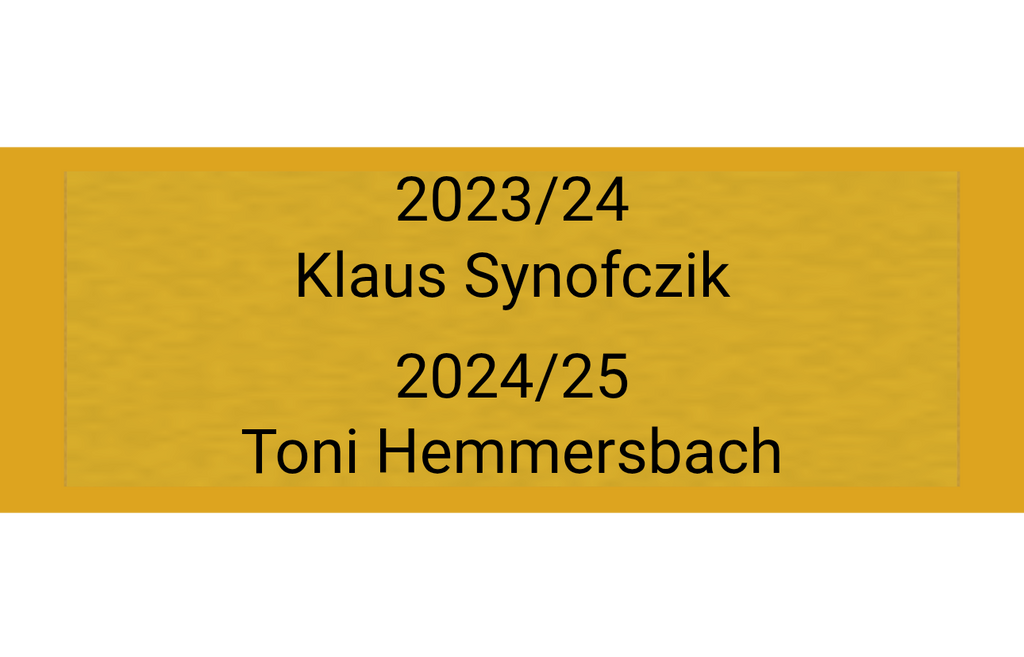 Gravurschild Gold selbstklebend - Gold / 70 x 25 mm