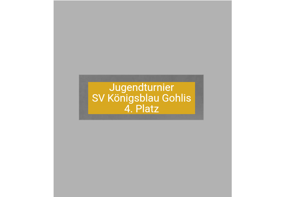 Fußball Pokal PFS_004 - 19.5 cm / Silber Mehrfarbig