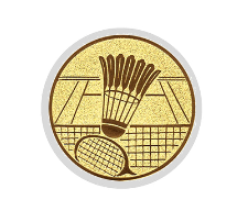 Glas Pokal 8805 blau Schild & Emblem - Silber Blau / 20 cm