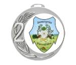 Medaille 080C Ø 70 mm - Silber / 70 mm