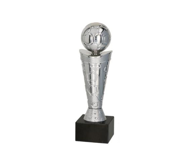 Fußball Pokal 9061 - 18 cm / Silber