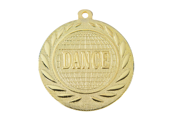 Medaille Discokugel Ø 50mm - Gold / 50 mm