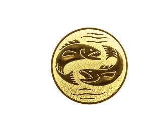 Medaille 080C Ø 70 mm - Gold / 70 mm