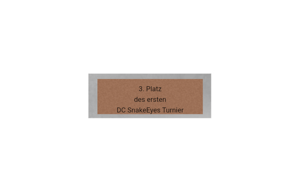 Dart Pokal FG4121 - 14.5 cm / Silber Mehrfarbig