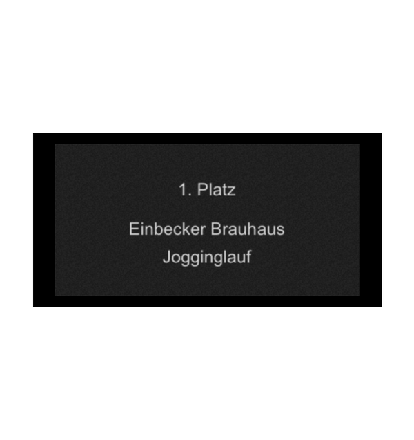 Gravurschild Schwarz selbstklebend - Schwarz / 50 x 25 mm