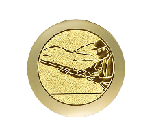 Ehrentafel D256.A - Blau / 150x113 mm