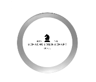 Mini Pokal BS.CP680 - 15 cm / Silber Blau