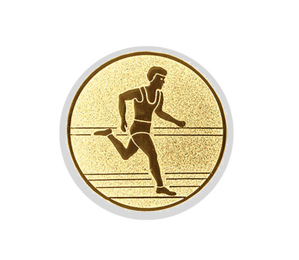 Glastrophäe 136-2 Schild & Emblem - Bunt / 13 cm