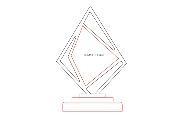 Golden Kite Award 79015 - Laser-Gravur / Gold / Klar / 23 cm
