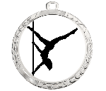 Medaille D113 Ø 60 mm - Silber / 60 mm