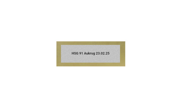 Handball Pokal 39326 SM - Gold/Silber / 13 cm