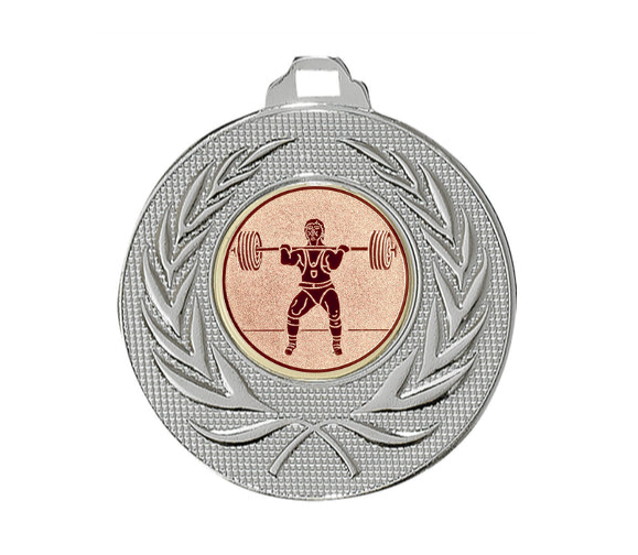 Medaille 098L Ø 50 mm - Silber / 50 mm