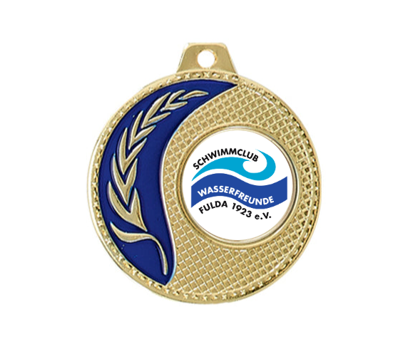 Medaille 017 Ø 50 mm - Gold / 50mm