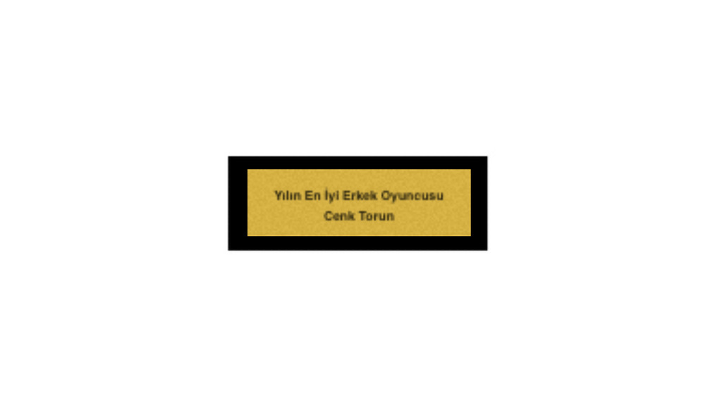 Mini Pokal Stern 190-G - Gold / 10 cm