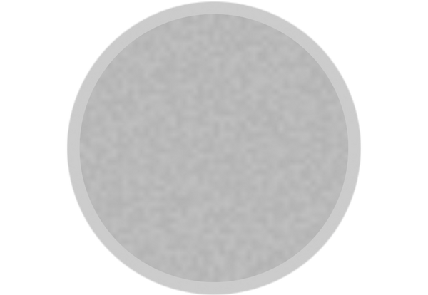 Aluminium-Emblem - 25 mm / Silber/Alu