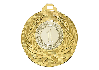 Medaille 098L Ø 50 mm - Gold / 50 mm
