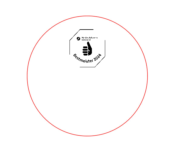 Glas Pokal W650-L - Tranparent / 15 cm / Laser-Gravur