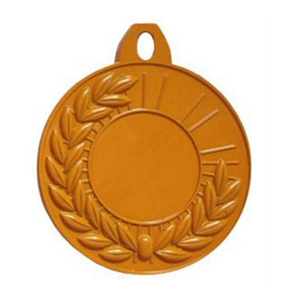 Farbmedaille Ø 50 mm - Orange / 50 mm