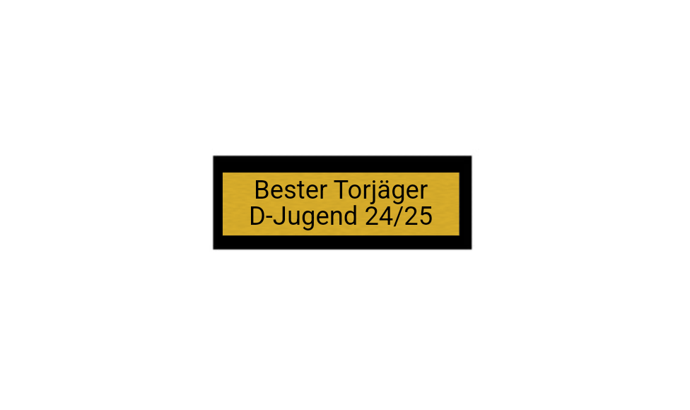 Fußballfigur Kicker P20 - Silber / Schwarz / 15 cm / SM