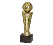 Fußball Pokal 9061 - 18 cm / Gold