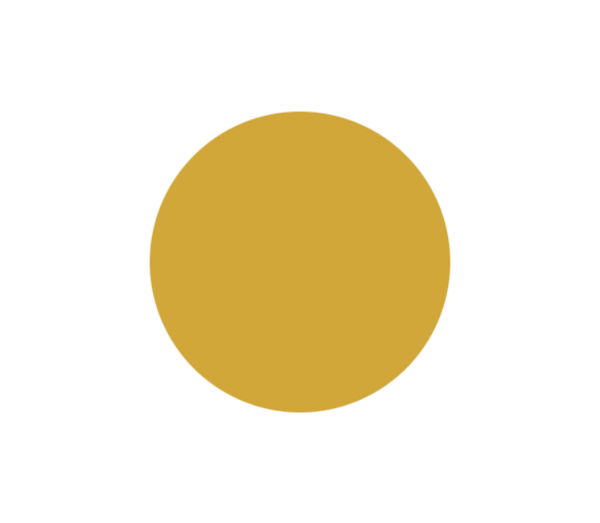Aluminium-Emblem - 25 mm / Gold/Alu