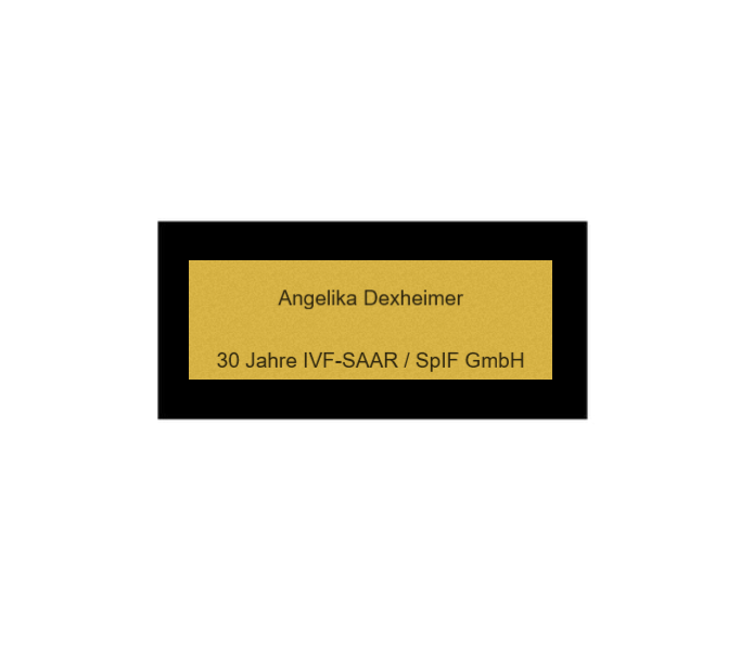 Hollywood Classic Award in Gold - Gold / 24 cm