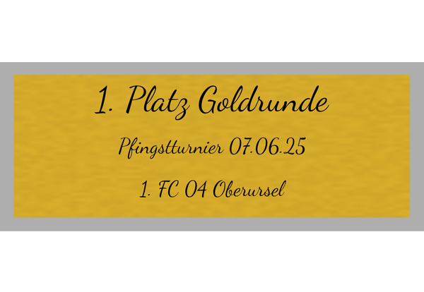 Fußball Pokal 0921 - Auslaufmodel - 24 cm / Gold/Rot