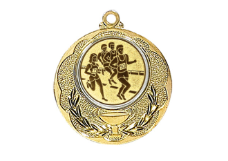 Medaille 028L Ø 40 mm - Gold / 50 mm