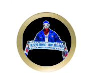 Ehrentafel G55 - Blau / Gold / 175x125 mm