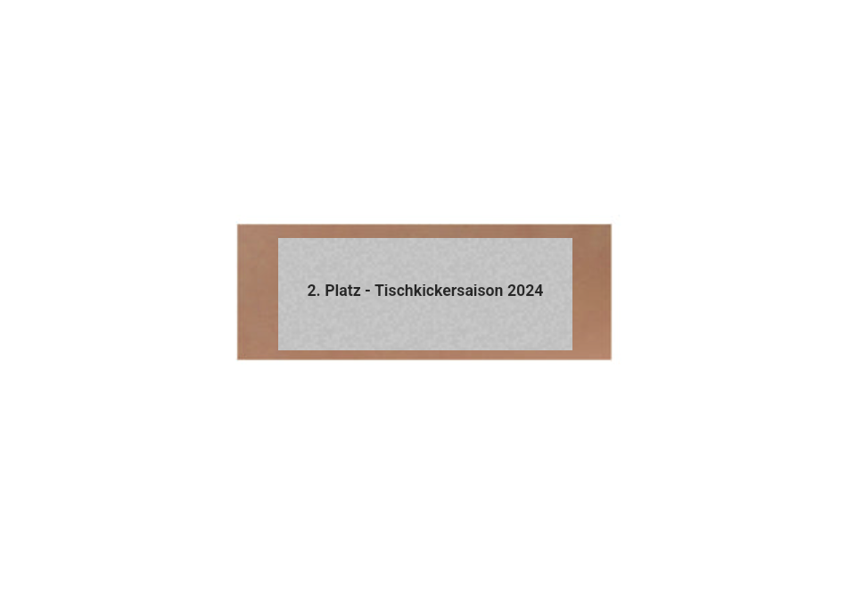 Glas Pokal Kicker FG091 - 15 cm / Transparent Schwarz