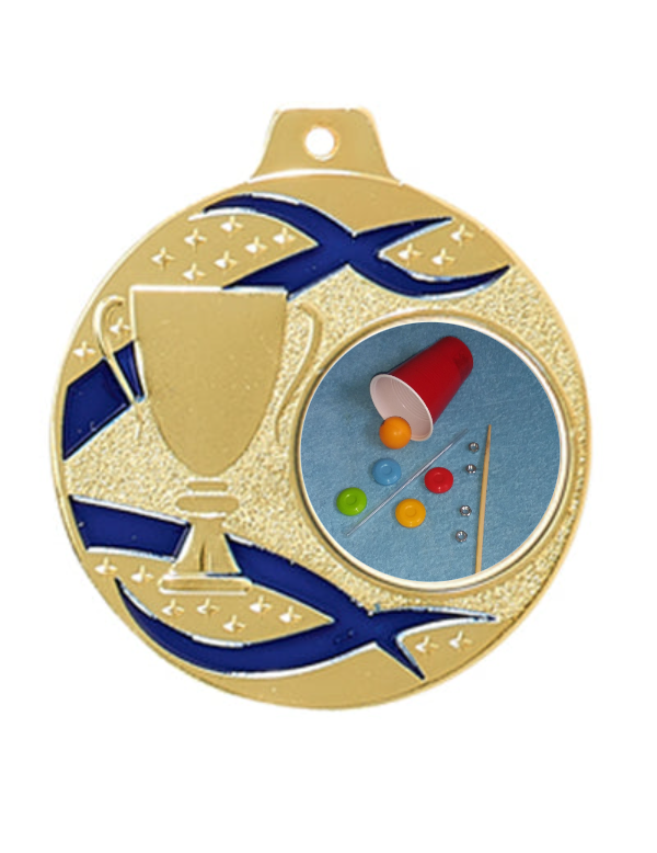 Medaille 079  Ø 50 mm - Gold / 50mm