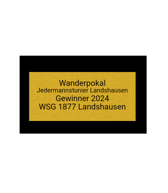 Fußball Pokal 85-3 - Silber Gold / 52 cm