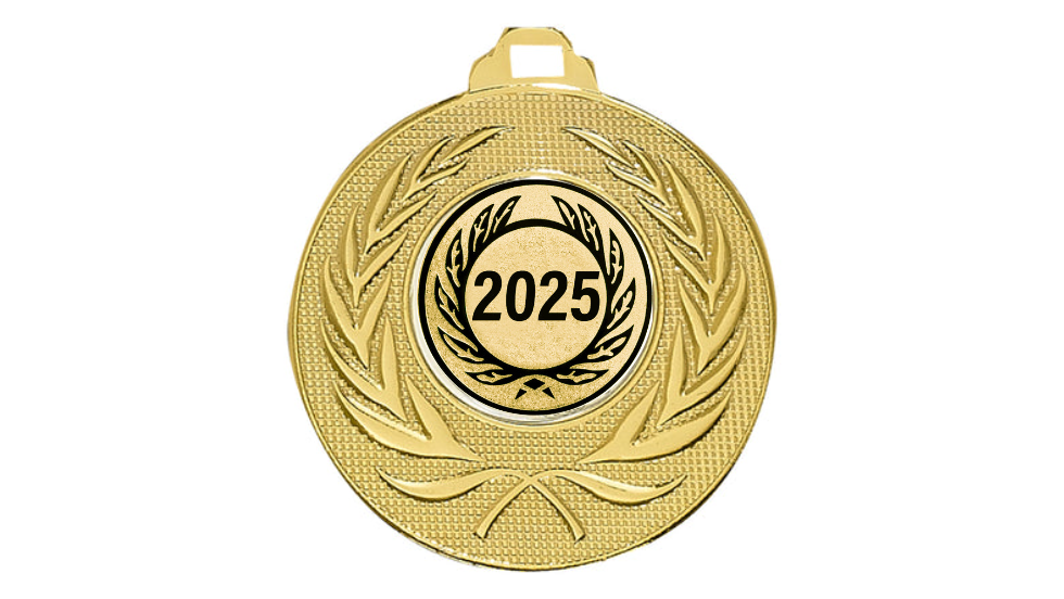 Medaille 098L Ø 50 mm - Gold / 50 mm