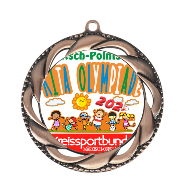 Medaille D93 Ø 70mm - Bronze / 70 mm