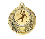 Medaille 028L Ø 40 mm - Gold / 50 mm