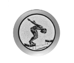 Glastrophäe 136-4 Schild & Emblem - 15 cm / Blau