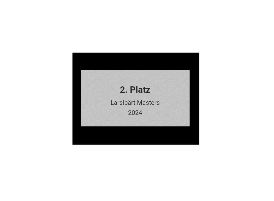 Pokalserie X161 Dart - Silber Mehrfarbig / 26.5 cm