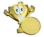 Medaille 9146 - Gold / 42x46 mm