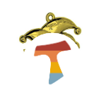 Karnevals Medaille 8993g - Gold / 8 cm